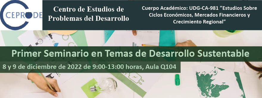 Primer seminario en temas de desarrollo sustentable