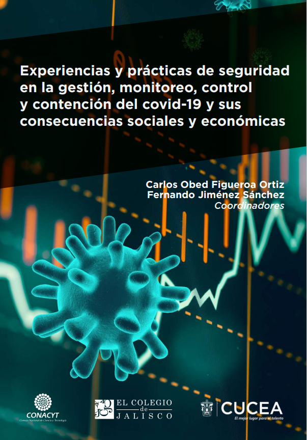 Portada libro Experiencias y prácticas de seguridad en la gestión, monitoreo, control y contención de COVID-19 y sus consecuencias sociales y económicas