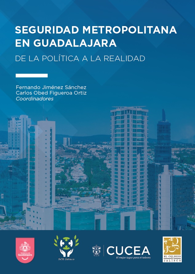 Portada libro Seguridad metropolitana en Guadalajara: de la política a la realidad