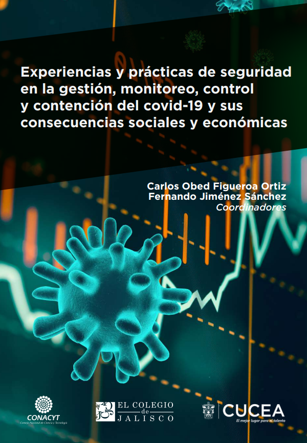 Portada capitulo Violencia familiar en México durante la pandemia por COVID-19. Análisis a nivel nacional y metropolitano, en Experiencias y prácticas de seguridad en la gestión, monitoreo, control y contención de COVID-19 y sus consecuencias sociales y económicas