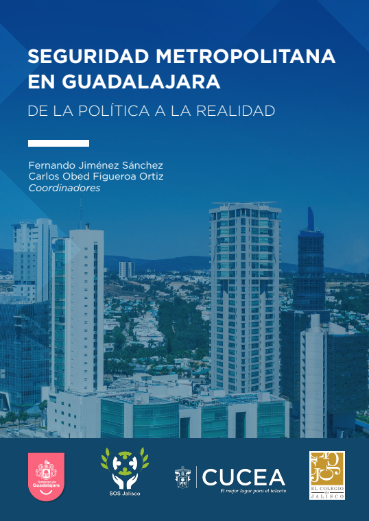 Portada capitulo Seguridad y género en la Zona Metropolitana de Guadalajara. Evidencias sobre la paradoja del miedo al delito.