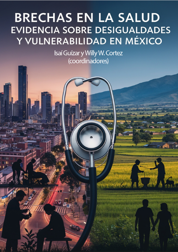 Portada libro Brechas en la salud evidencia sobre desigualdades y vulnerabilidad en México